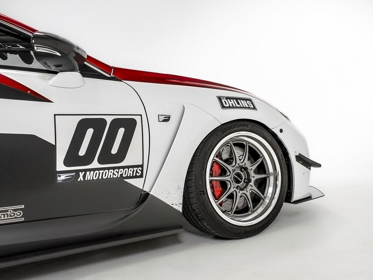 2021 Lexus RC F Sport - Motegi MF412 SS5 - Gray | Motegi Wheels